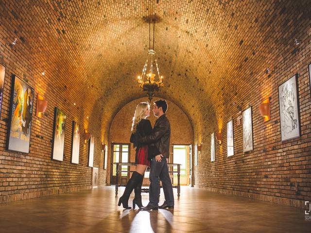 Ensaio Fotografia Pré-casamento de Thayse e André - São Joaquim - SC