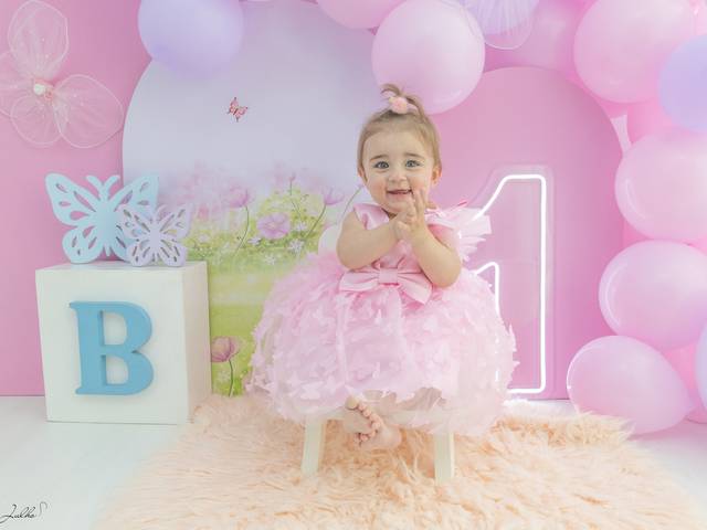 Ensaio de um aninho  de Ensaio Smash the cake em Studio - Betina 