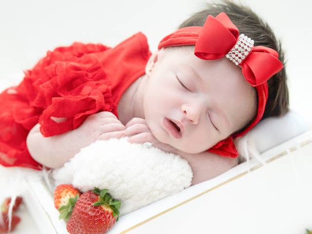 Newborn  de Ensaio newborn em Studio - Da Maite 