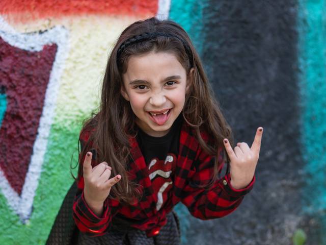 Ensaio Infantil de Ensaio Elis Maria