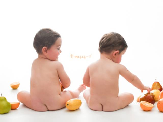 Bebês de Bia e Rafa - Ensaio mês a mês 