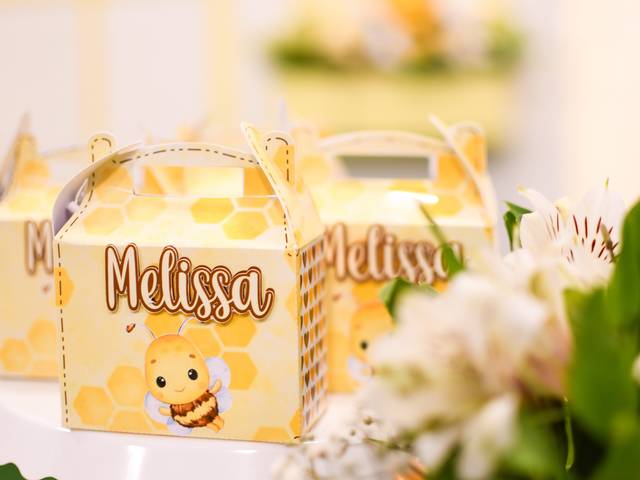 Aniversário Infantil de Melissa - Festa de 1 Aninho 