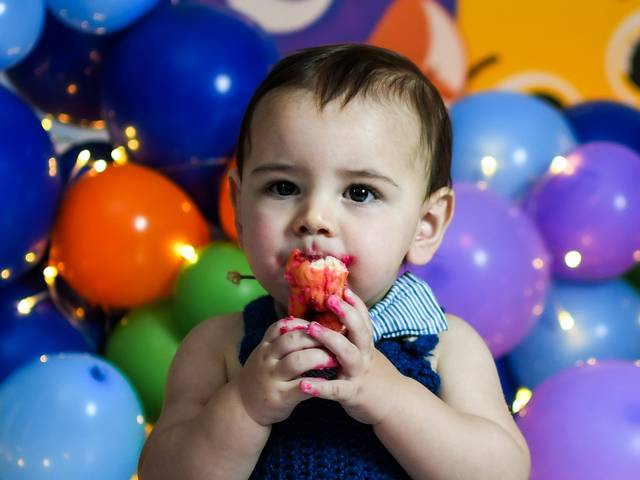 Smash the Cake de Bernardo - Ensaio de 1 Ano
