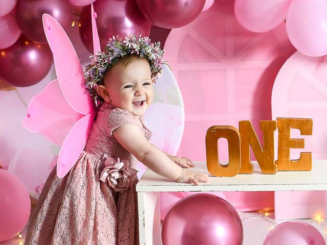 Infantil de Julia - Ensaio de 1 Aninho