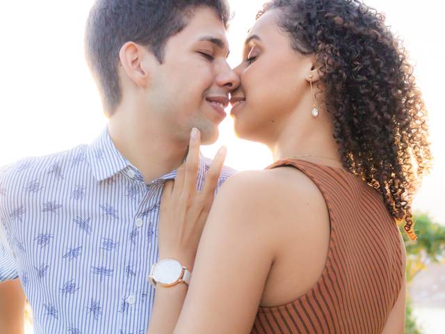 Casal de Deborah e Adryel