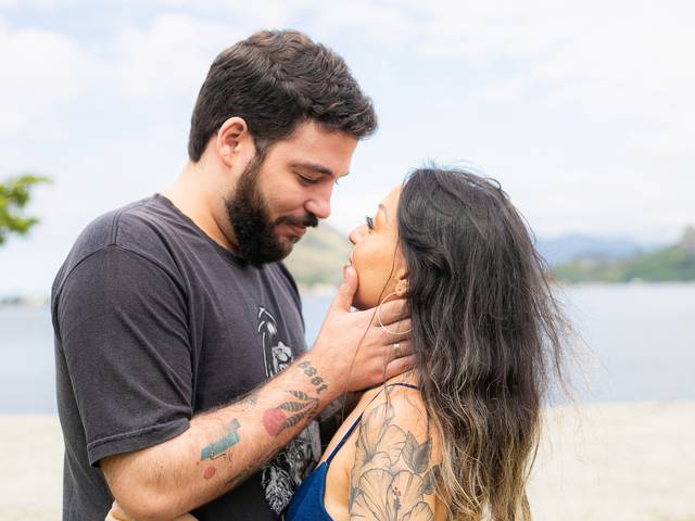 Casal de Suellen e Caio