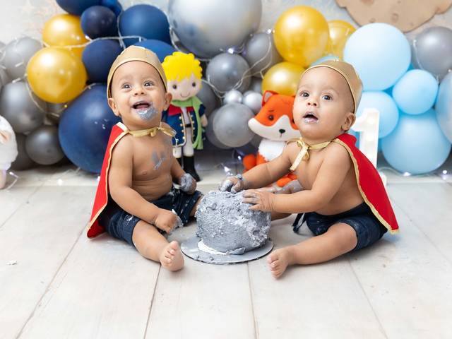 Smash the cake de Smash the cake gêmeos - Pequeno Príncipe - Gabriel e Arthur