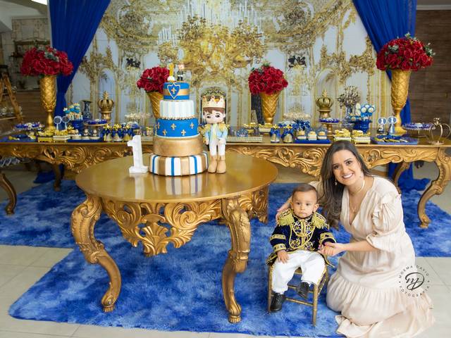 Aniversário de Reinado do Henrique - aniversário de 1 ano 