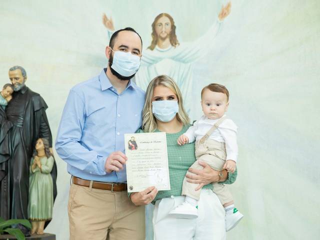 Batizado de Batismo do Victor