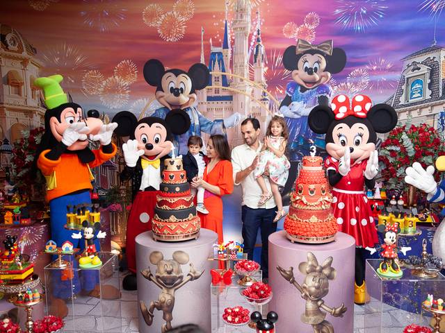 Aniversário infantil de Aniversário Disney Minnie e Mickey no espaço de festas Casa sol Buritis