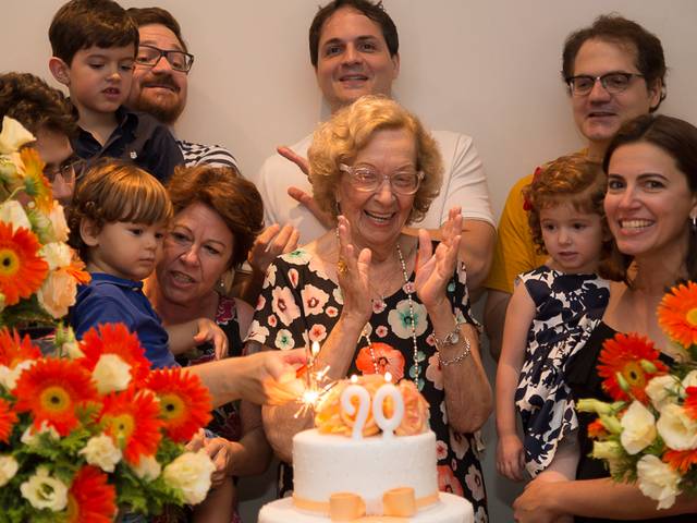 Aniversários de D. Guiomar 90 anos