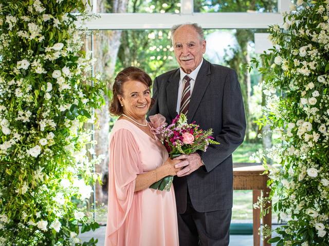 Casamentos de Hélia e Osny - Bodas de Diamante