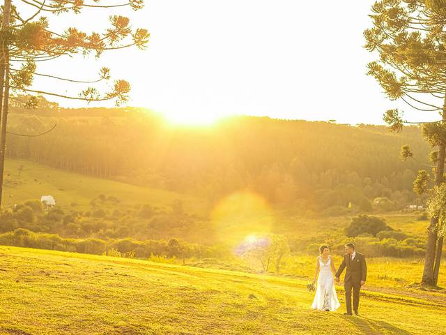 Casamentos de Casamento Joice e Ronaldo na Casa França em Curitibanos: Um Dia de Alegria e Emoção