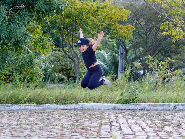 Ensaio Infantil de Rita 9 Anos