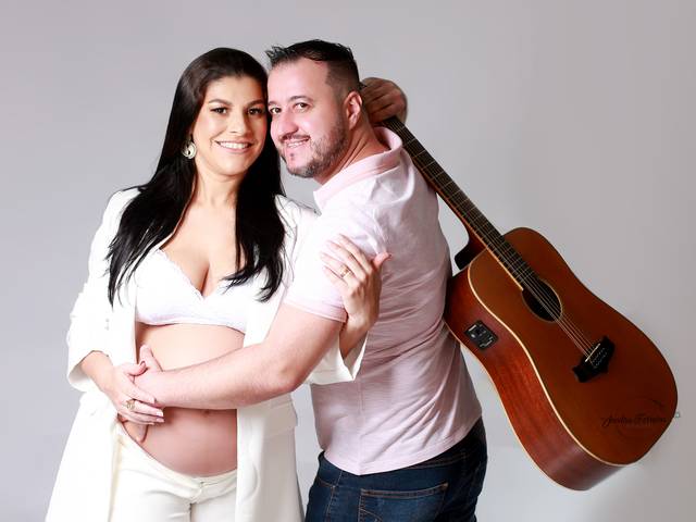 Gestantes de Ensaio Fotografico da Gestante Andreia coma participação do papai Fabio Resende.