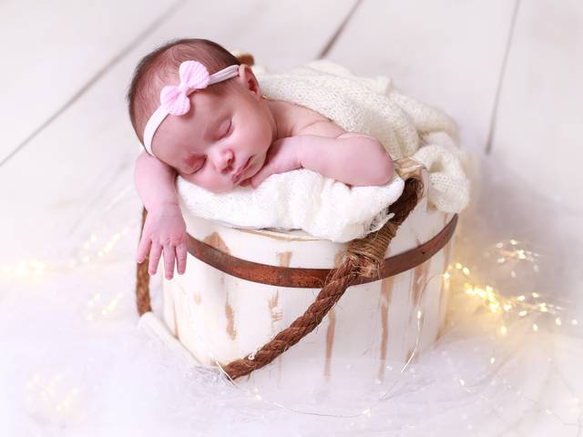 Newborn de Book de Newborn da Lara, 16 dias.