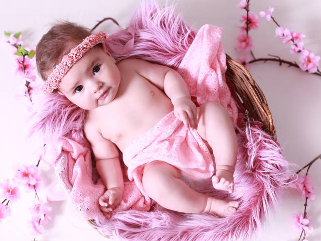 Acompanhamento de bebês de Ensaio trimestral de 3 meses da Lorena.