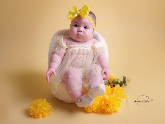 Acompanhamento de bebês de Acompanhamento fotografico sessão de 4 meses