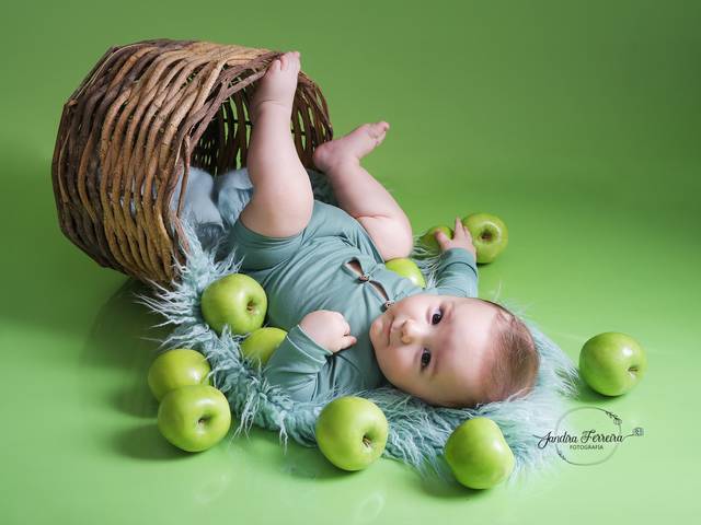 Acompanhamento de bebês de Acompanhamento fotográfico para bebês:  João 7 meses