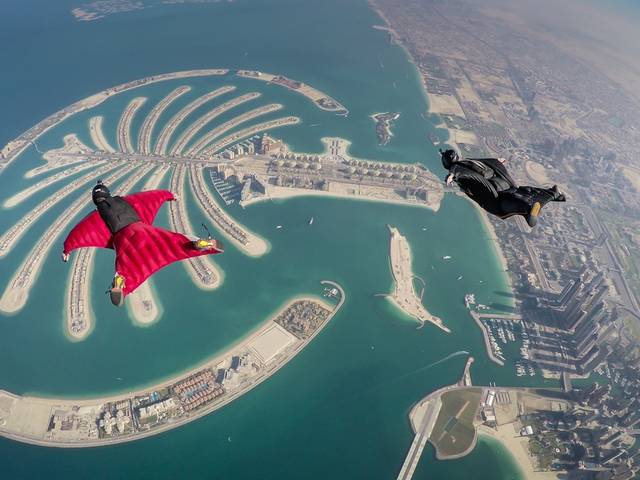Wingsuit Cloud de Wingsuit Skydiving