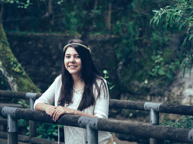 Sessão exterior de Inês