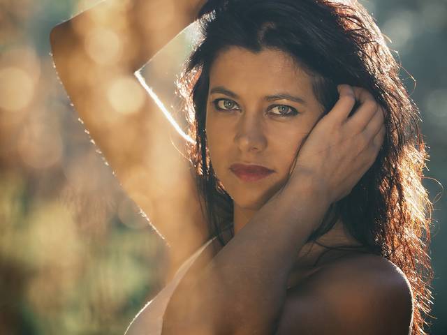 Sessão exterior de Nina