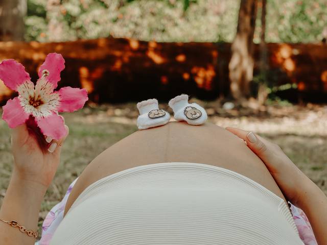 Para Mamães de Ensaio Gestante - Karen