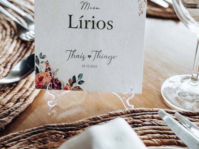 CASAMENTO de CASAMENTO THAIS E THIAGO