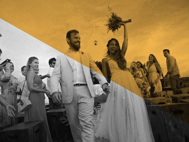 Casamentos  de Noronha explodiu - Carla e Gui 