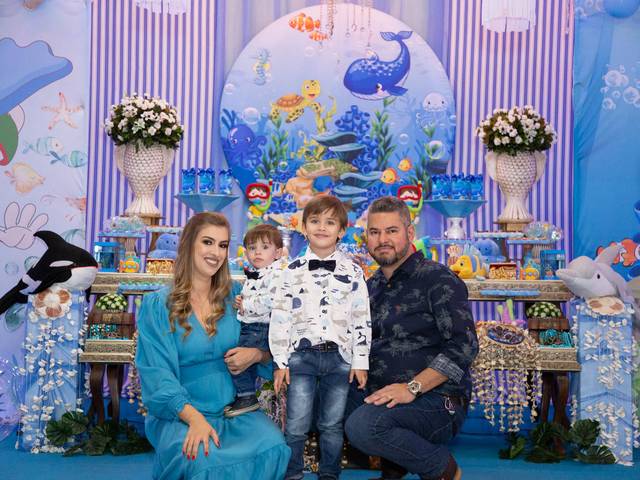 ANIVERSÁRIO de PEDRO 1 ANO E OTÁVIO 5 ANOS