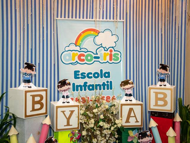 FORMATURA de ARCO IRIS 