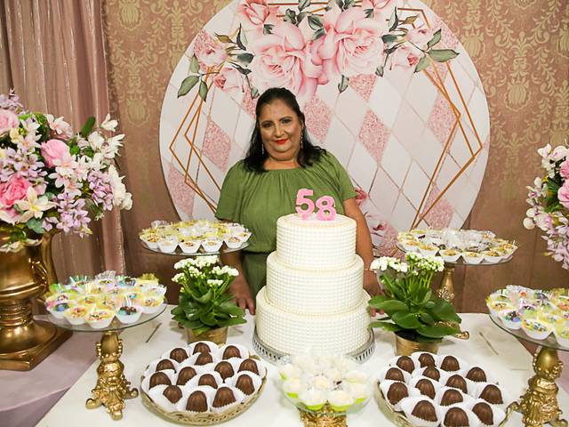 ANIVERSÁRIO de EDNA 58 ANOS 
