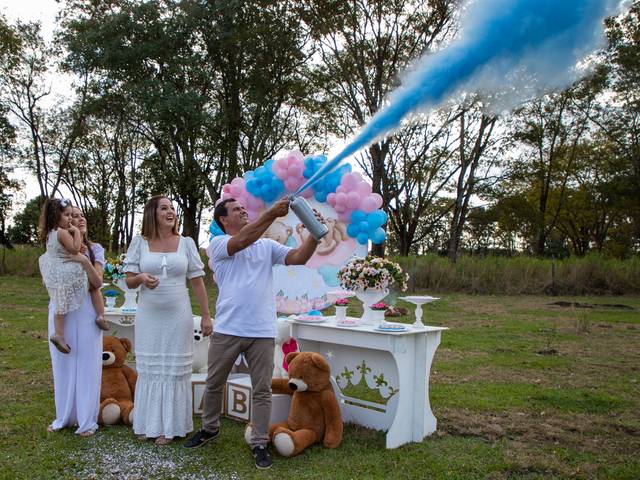 ENSAIO FOTOGRÁFICO  de MICHELE - CHA REVELAÇÃO 