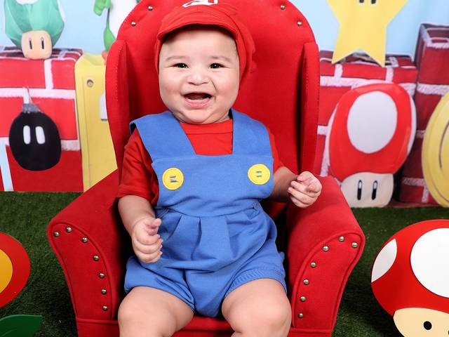 ACOMPANHAMENTO MENSAL de LUIGI 6 MESES