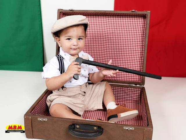 ACOMPANHAMENTO MENSAL de LUIGI 1 ANO