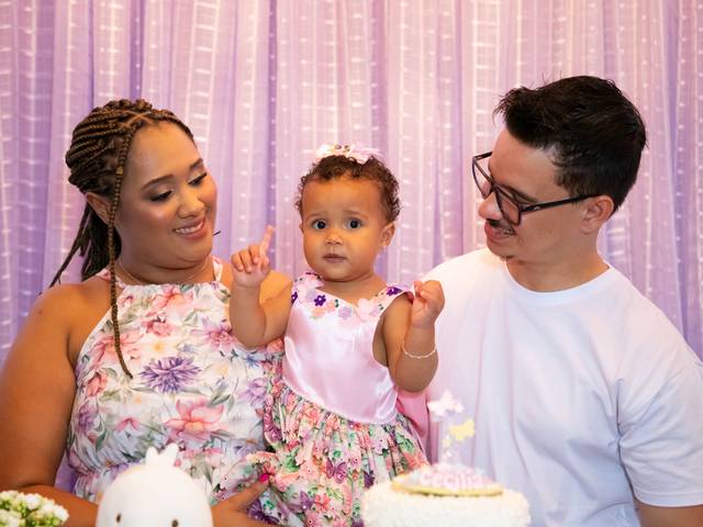 ANIVERSÁRIO de CECÍLIA 1 ANO