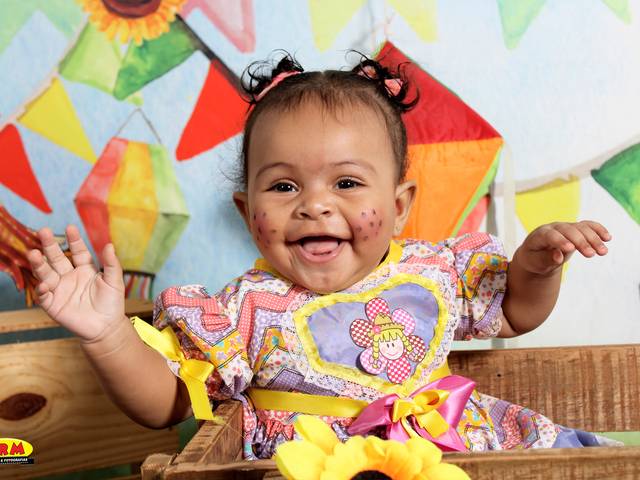 ACOMPANHAMENTO MENSAL de ANTONELLA 7 MESES