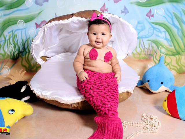 ACOMPANHAMENTO MENSAL de ANNA LIZ 7 MESES