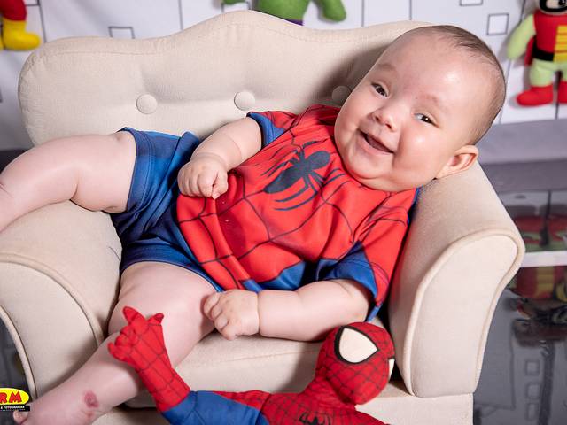 ACOMPANHAMENTO MENSAL de CALEB 4 MESES