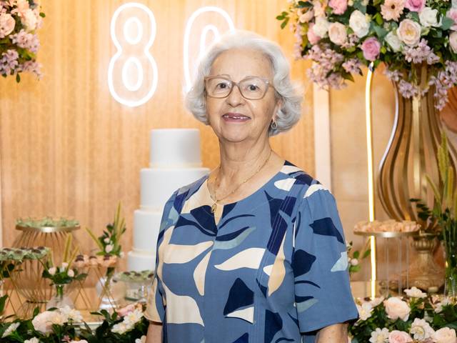 ANIVERSÁRIO de D. FAUSTINA 80 ANOS