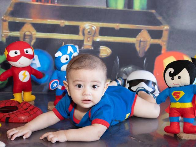 ACOMPANHAMENTO MENSAL de NICOLAS 6 MESES