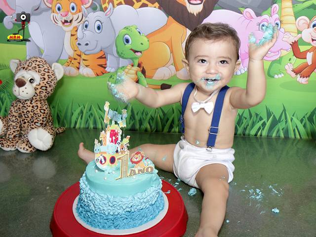 ACOMPANHAMENTO MENSAL de NICOLAS 1 ANO