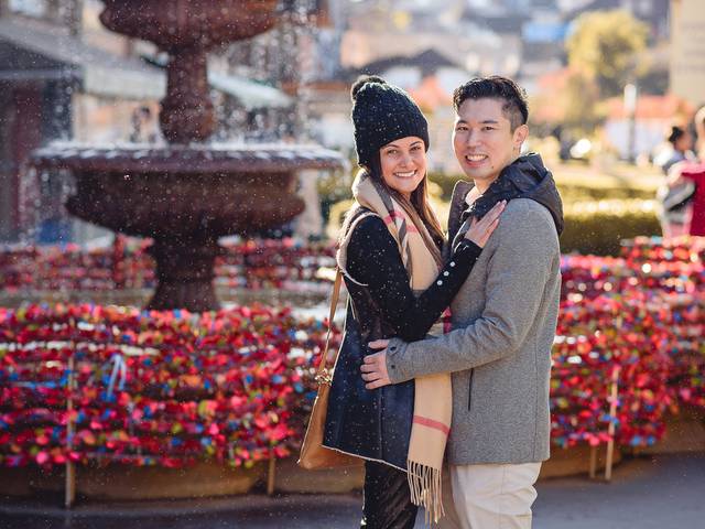 Ensaio de Casal de Ensaio Casal Anderson e Bruna