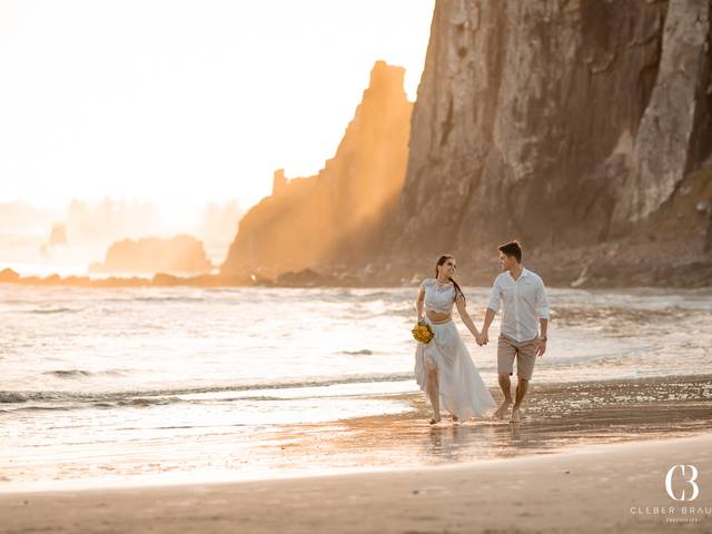 Ensaio de Casal de Pré Wedding Geiza e Vini- Torres