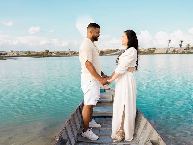 Ensaios de Chá revelaçao Ana Flavia & Alison 