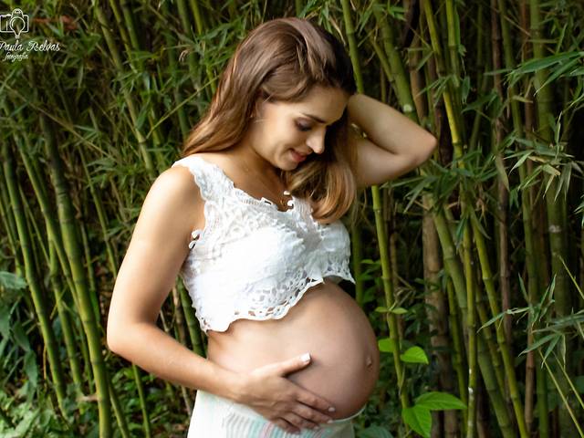 Gestante de Ensaio Gestante