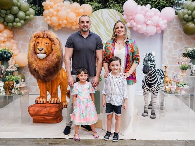 Festa Infantil de Festa de aniversário Arthur e Lara