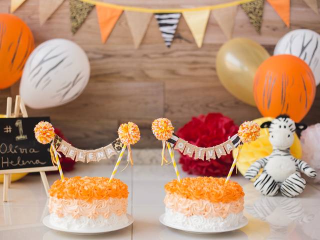 Smash the Cake de Safari da Helena & Olívia