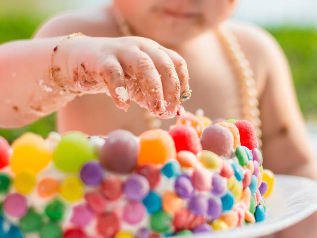 Smash the cake de Isadora - 1ano