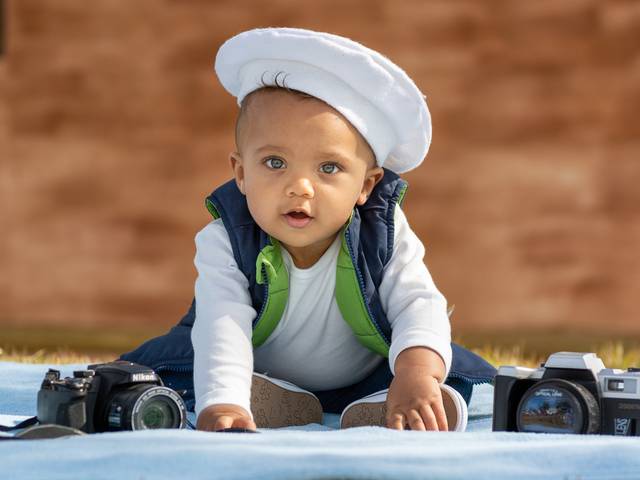 Ensaio infantil de Romeo - 8meses